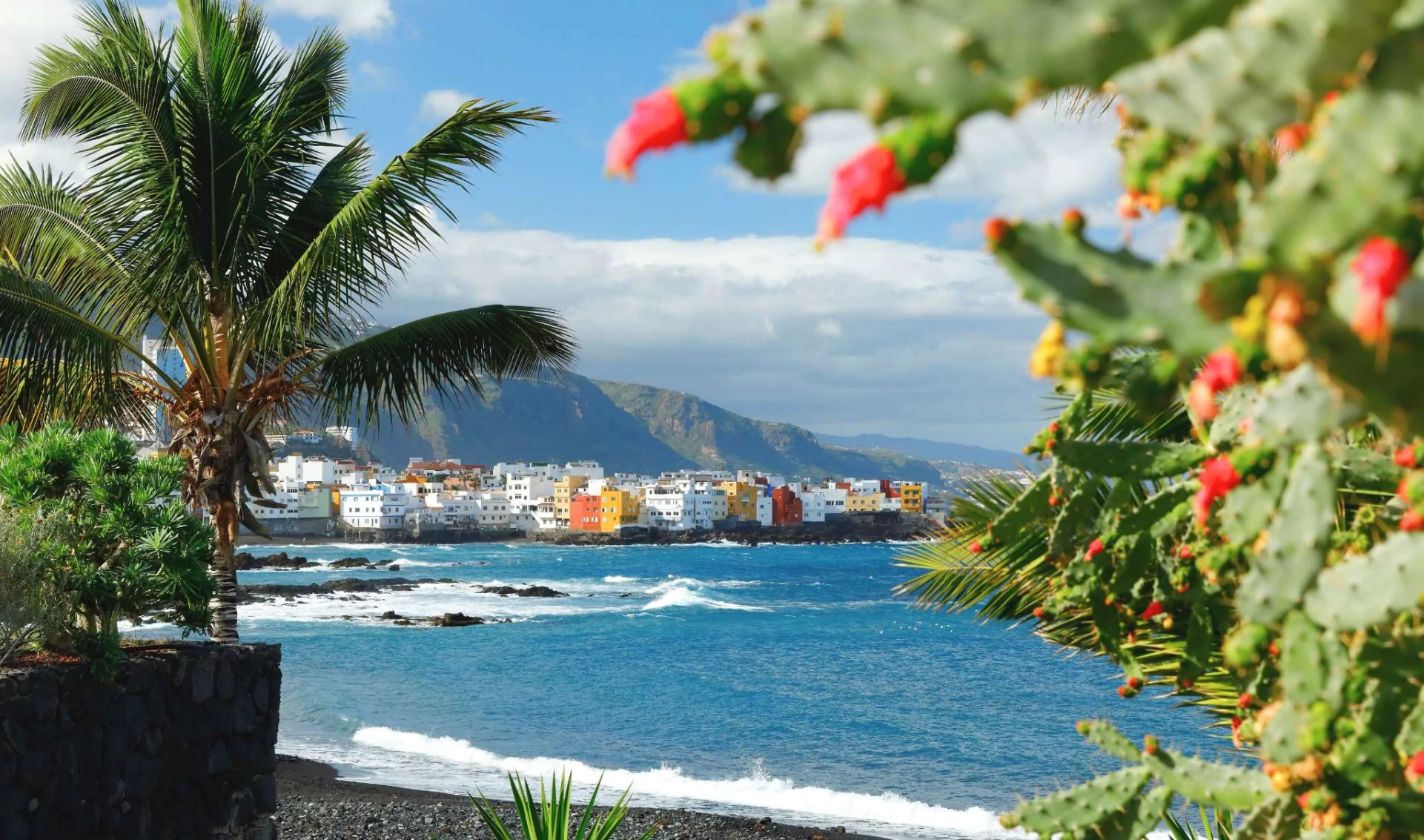 Plage de Puerto de la Cruz, Islas Canarias